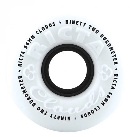RICTA CLOUDS 92a 56mm WHITE/BLACK