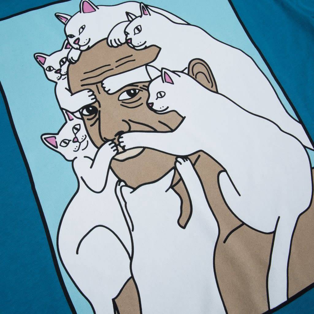 RIP N DIP LORD NERM BEARD T-SHIRT SLATE BLUE - Image 3