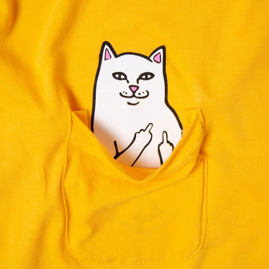RIP N DIP LORD NERMAL LONG SLEEVE GOLD - Image 2
