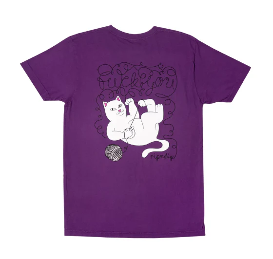 RIP N DIP TANGLED TEE PURPLE