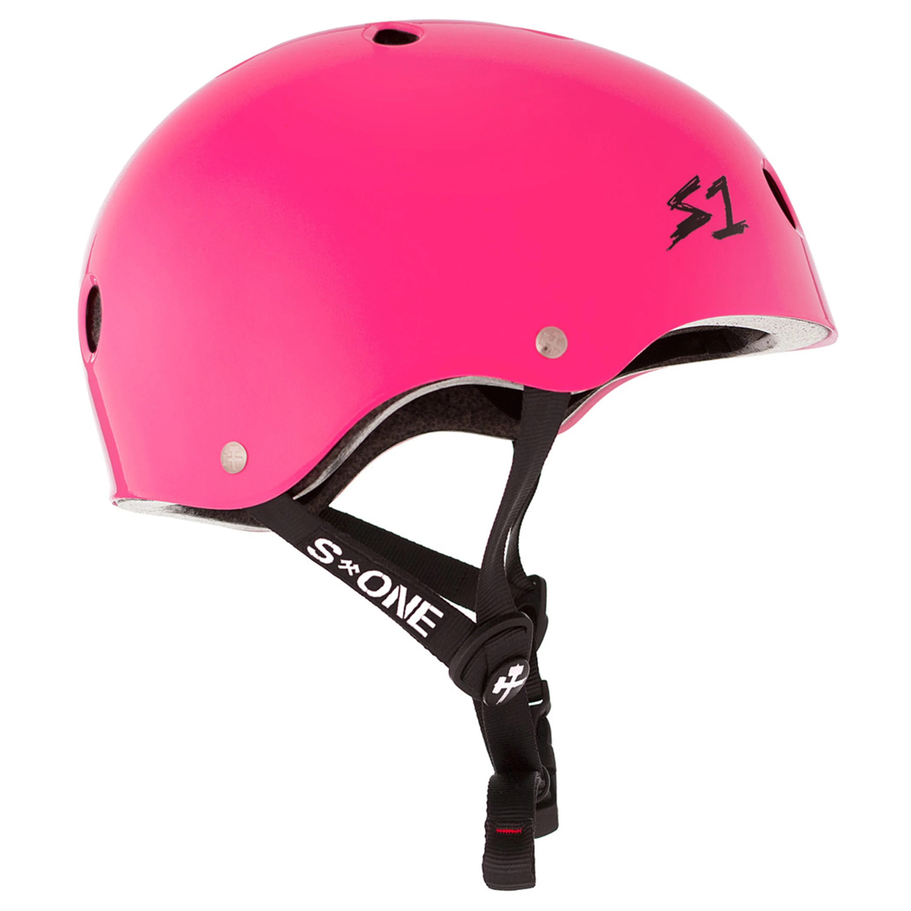 S1 LIFER HOT PINK GLOSS HELMET - Image 2