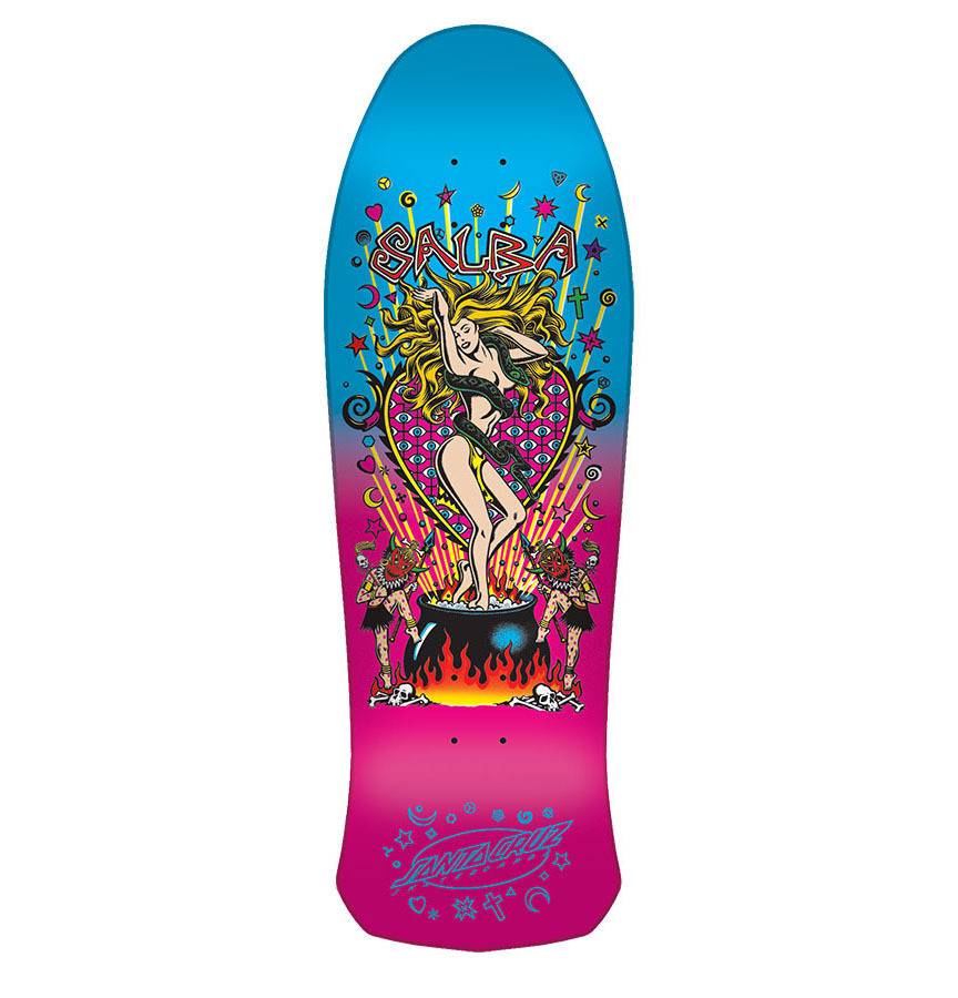 SANTA CRUZ SALBA 30TH ANNIVERSARY "WITCH DOCTOR" REISSUE 10.4 X 32
