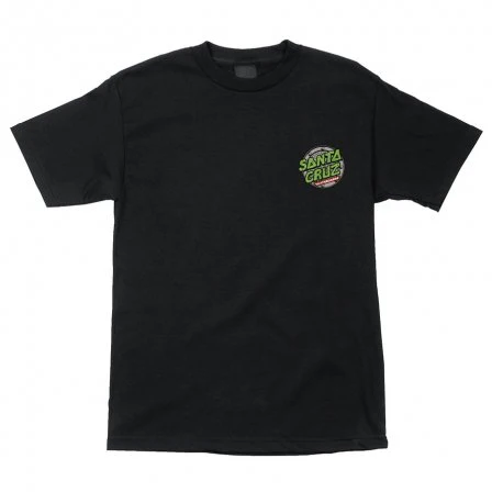 SANTA CRUZ TMNT SEWER DOT T-SHIRT BLACK - Image 2