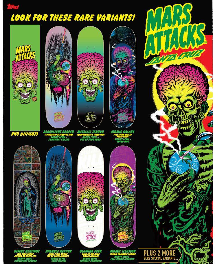 SANTA CRUZ X MARS ATTACKS BLIND BAG 8.25 - Image 2