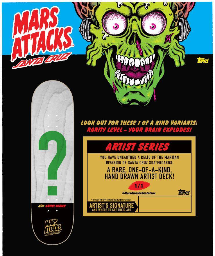 SANTA CRUZ X MARS ATTACKS BLIND BAG 8.25 - Image 4
