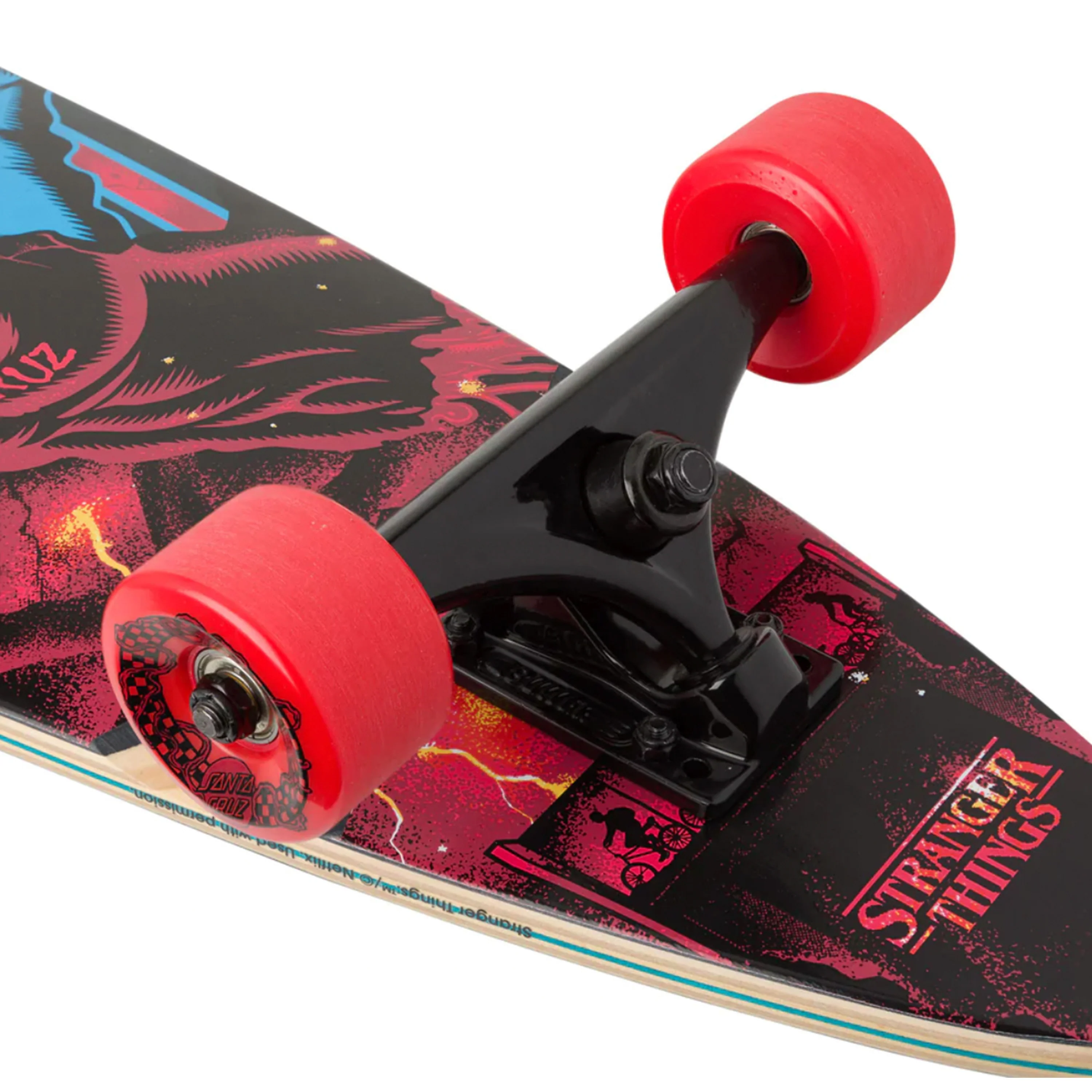 SANTA CRUZ X STRANGER THINGS SCREAMING HAND PINTAIL CRUISER - Image 4