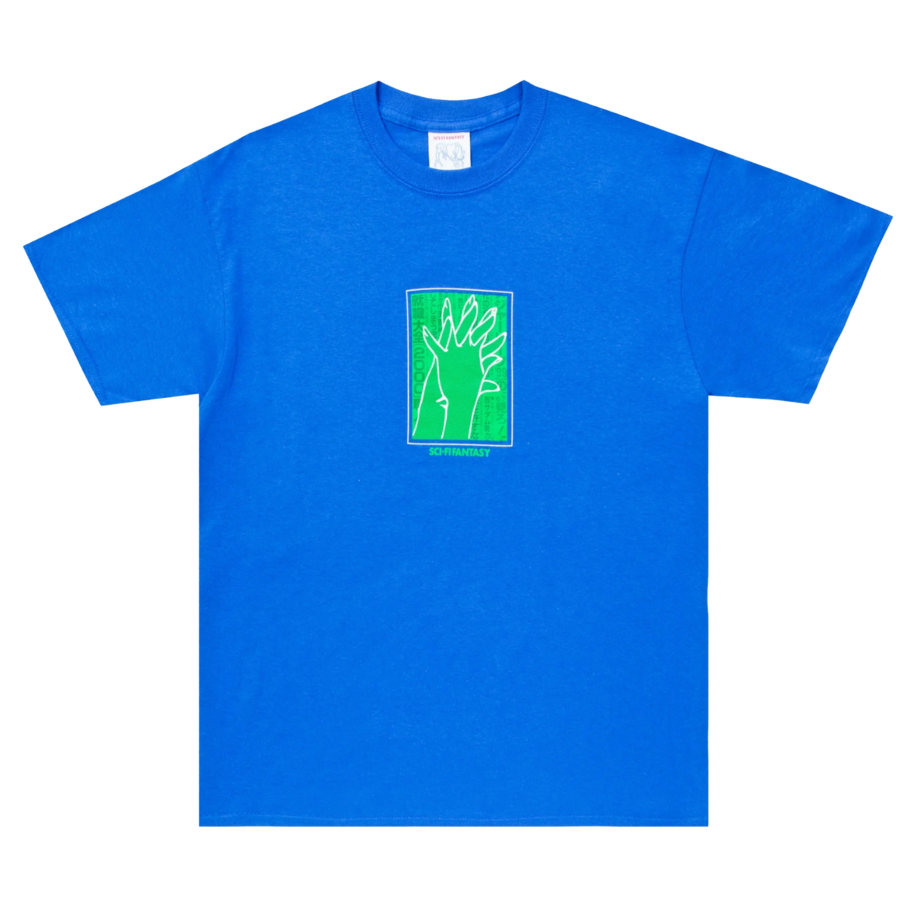 SCI-FI FANTASY HANDS TEE ROYAL