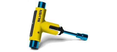 SILVER SKATE TOOL NEON YELLOW