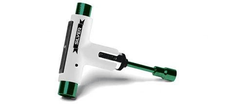 SILVER SKATE TOOL WHITE / GREEN