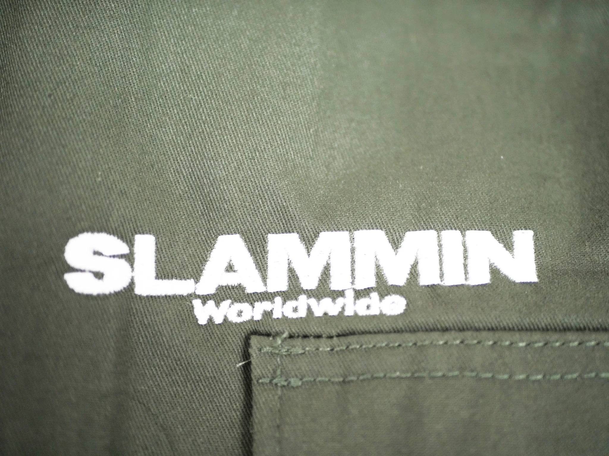 SLAMMIN CARGO PANT OLIVE - Image 3