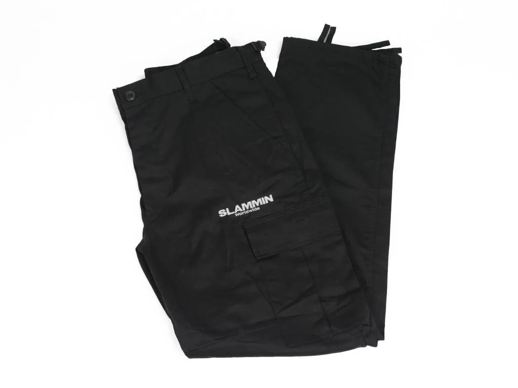 SLAMMIN CARGO PANT WHITE