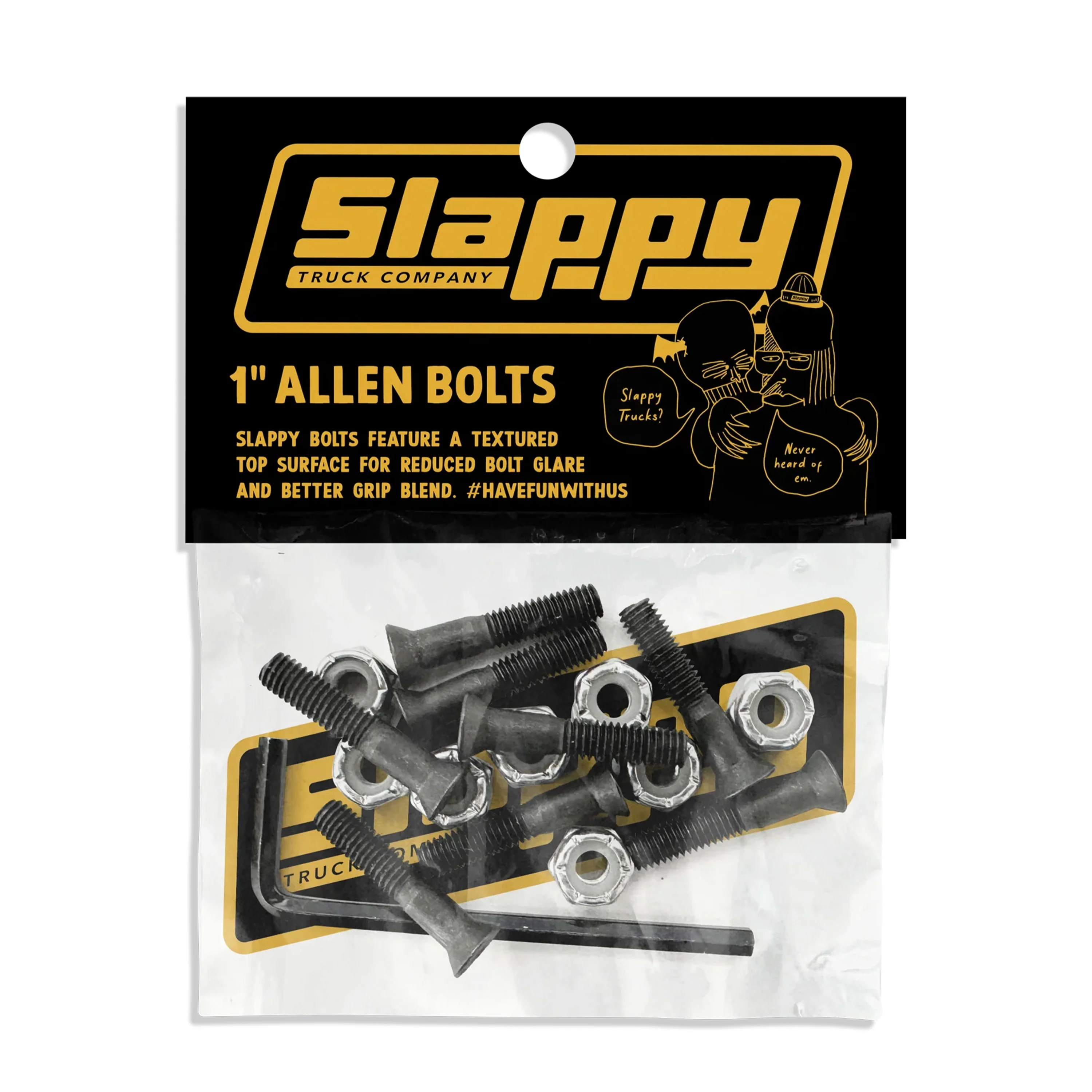 SLAPPY 1" ALLEN BOLTS
