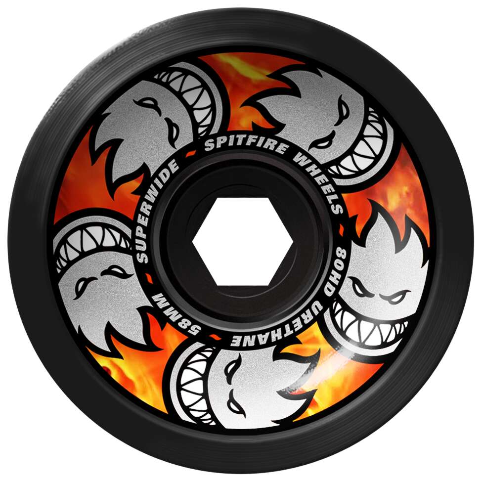 SPITFIRE 80HD SUPERWIDES MULTIBALL 58MM BLACK
