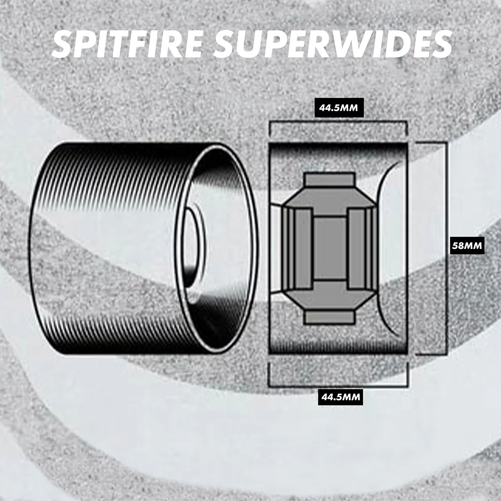 SPITFIRE 80HD SUPERWIDES MULTIBALL 58MM BLACK - Image 2