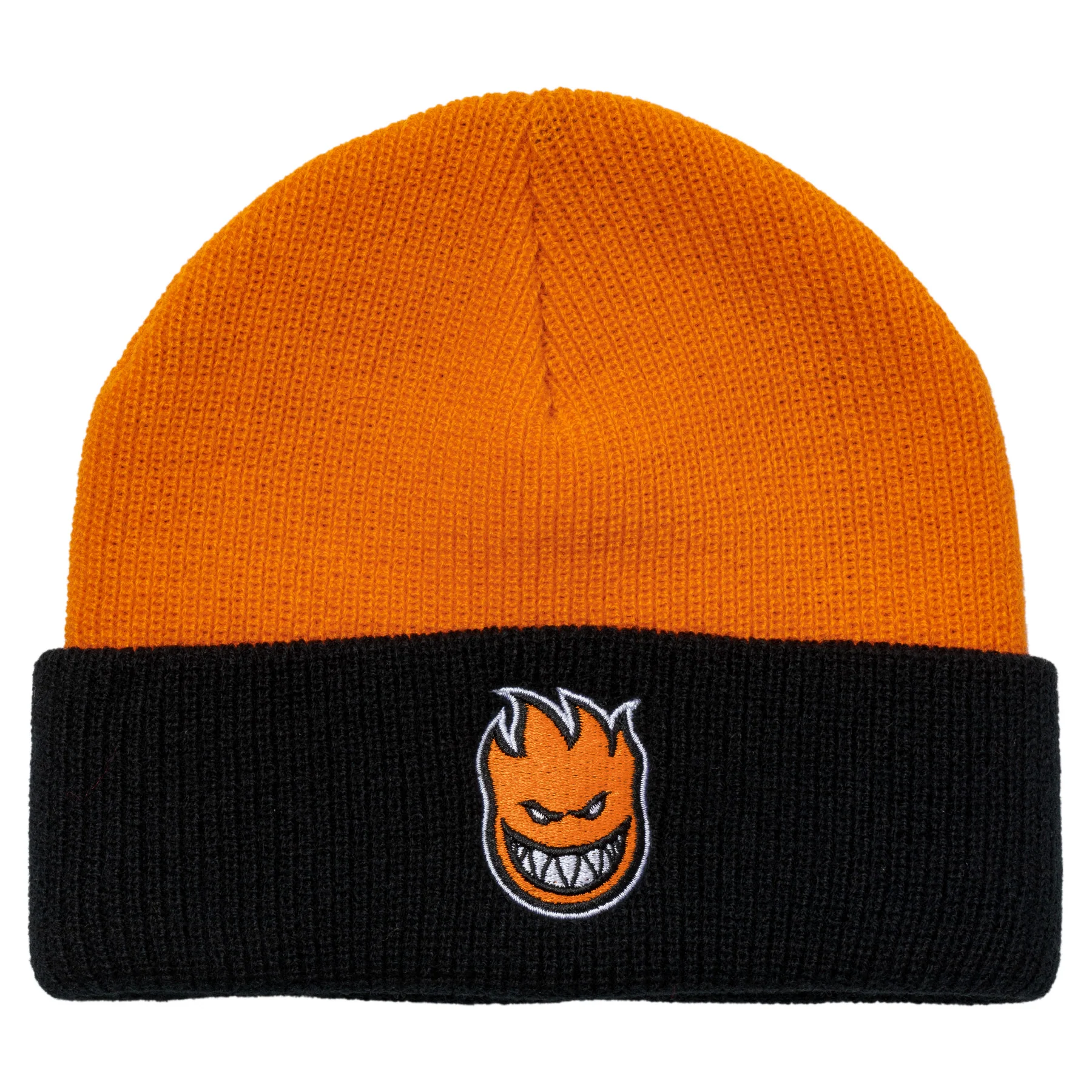 SPITFIRE BIGHEAD FILL CUFF BEANIE BLACK / ORANGE