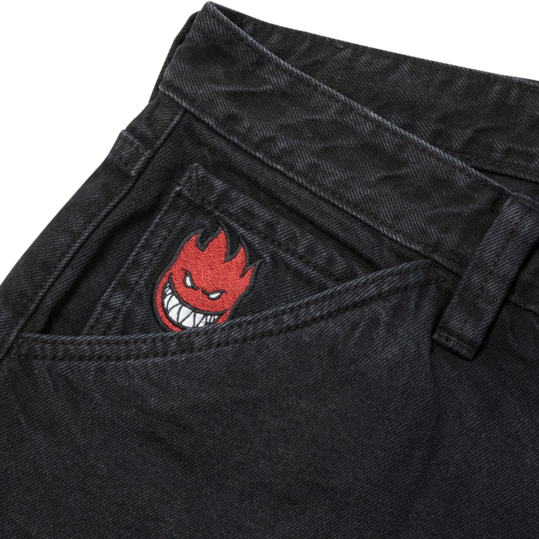 SPITFIRE BIGHEAD FILL DENIM SHORT BLACK - Image 2
