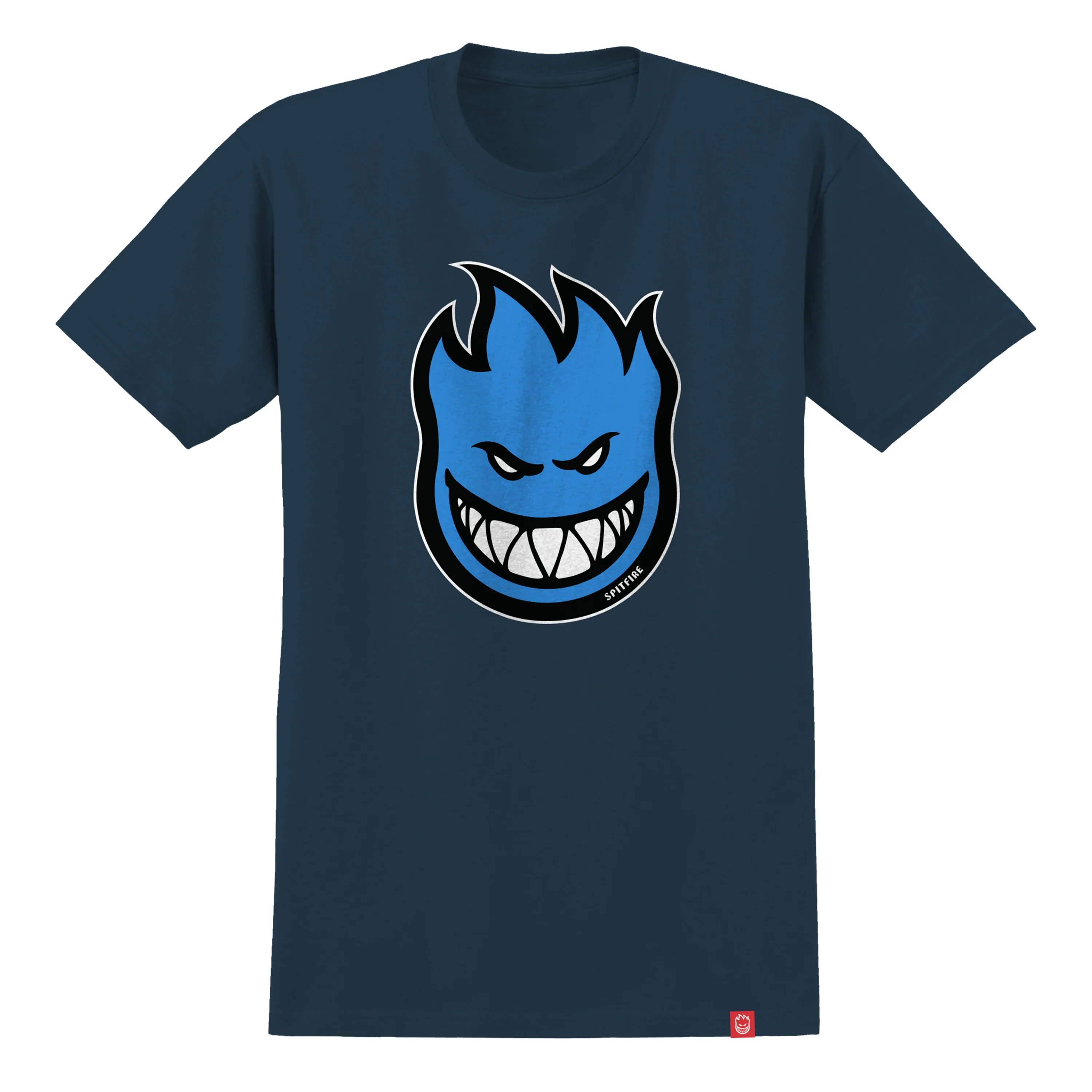 SPITFIRE BIGHEAD FILL TEE NAVY / BLUE