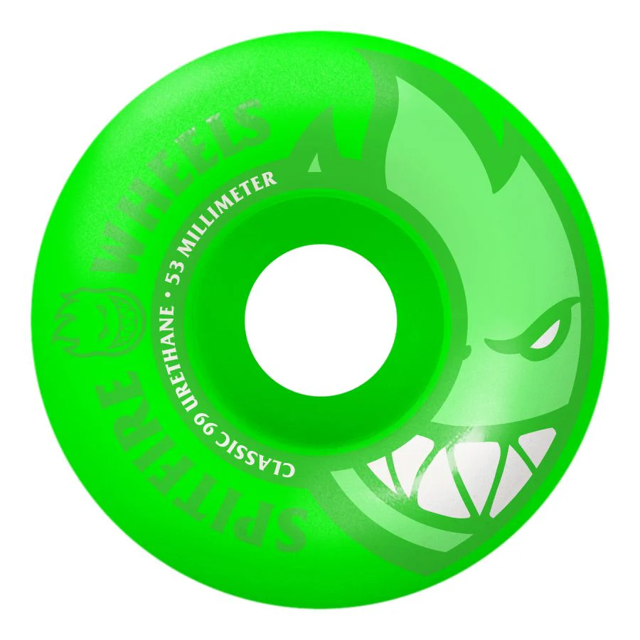 SPITFIRE CLASSIC NEON BIGHEADS 99D 53MM GREEN