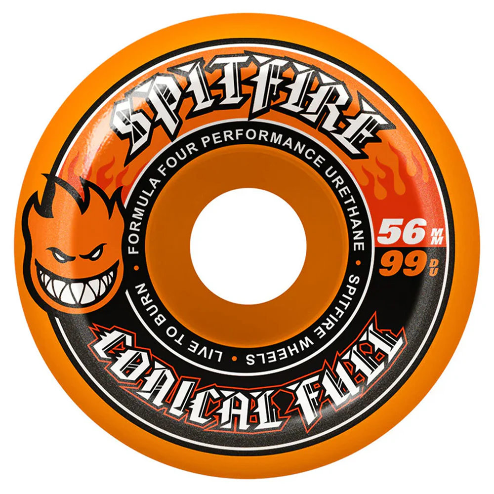 SPITFIRE F4 CONICAL FULL 99D 56MM ORANGE