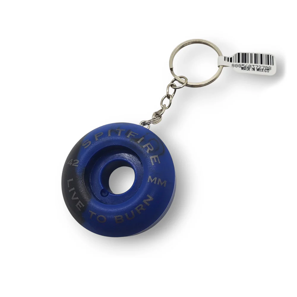 SPITFIRE KEYCHAIN SWIRL BLACK / BLUE - Image 2