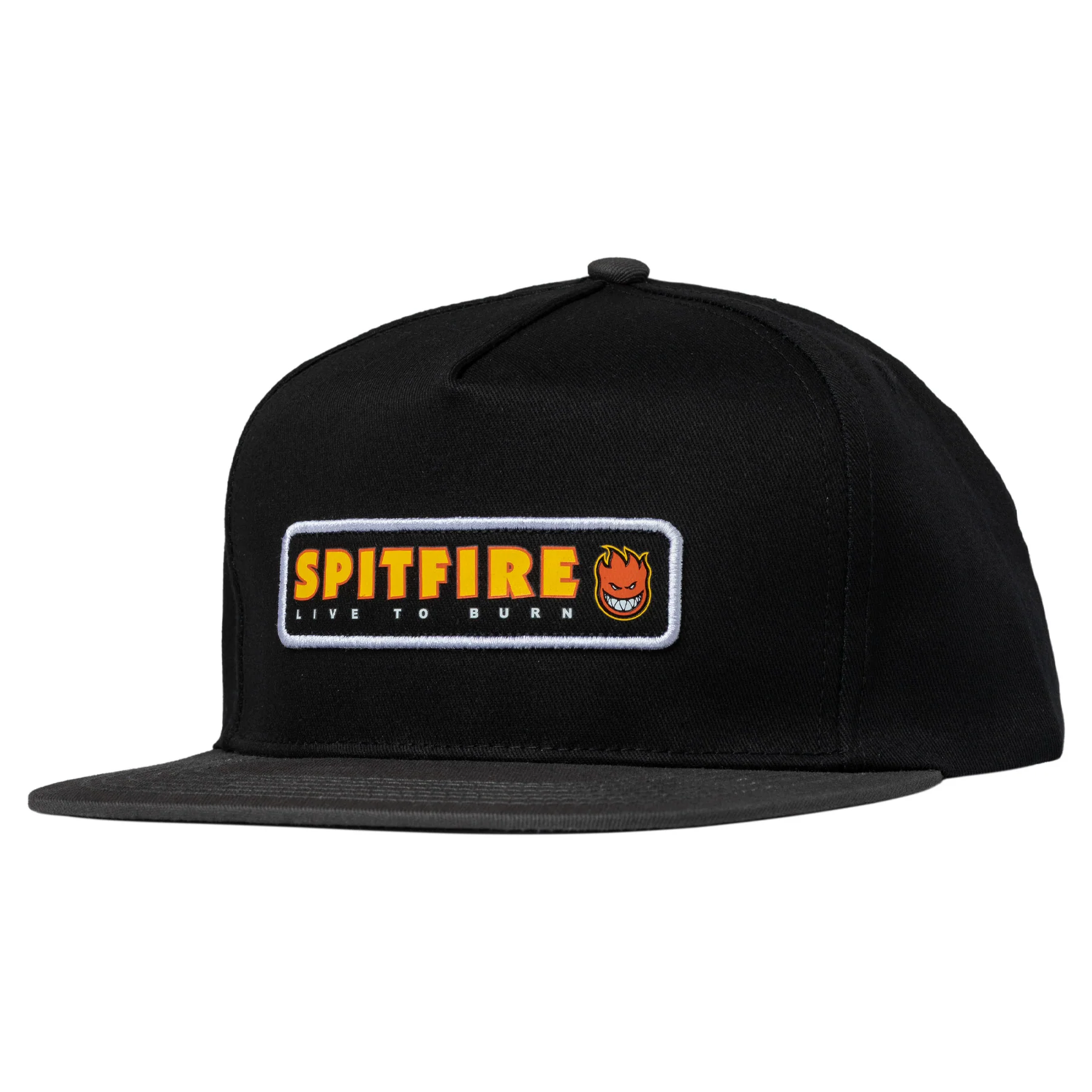 SPITFIRE LTB PATCH SNAPBACK BLACK / CHARCOAL