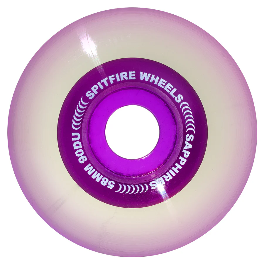 SPITFIRE SAPPHIRES 90D 58MM CLEAR/PURPLE