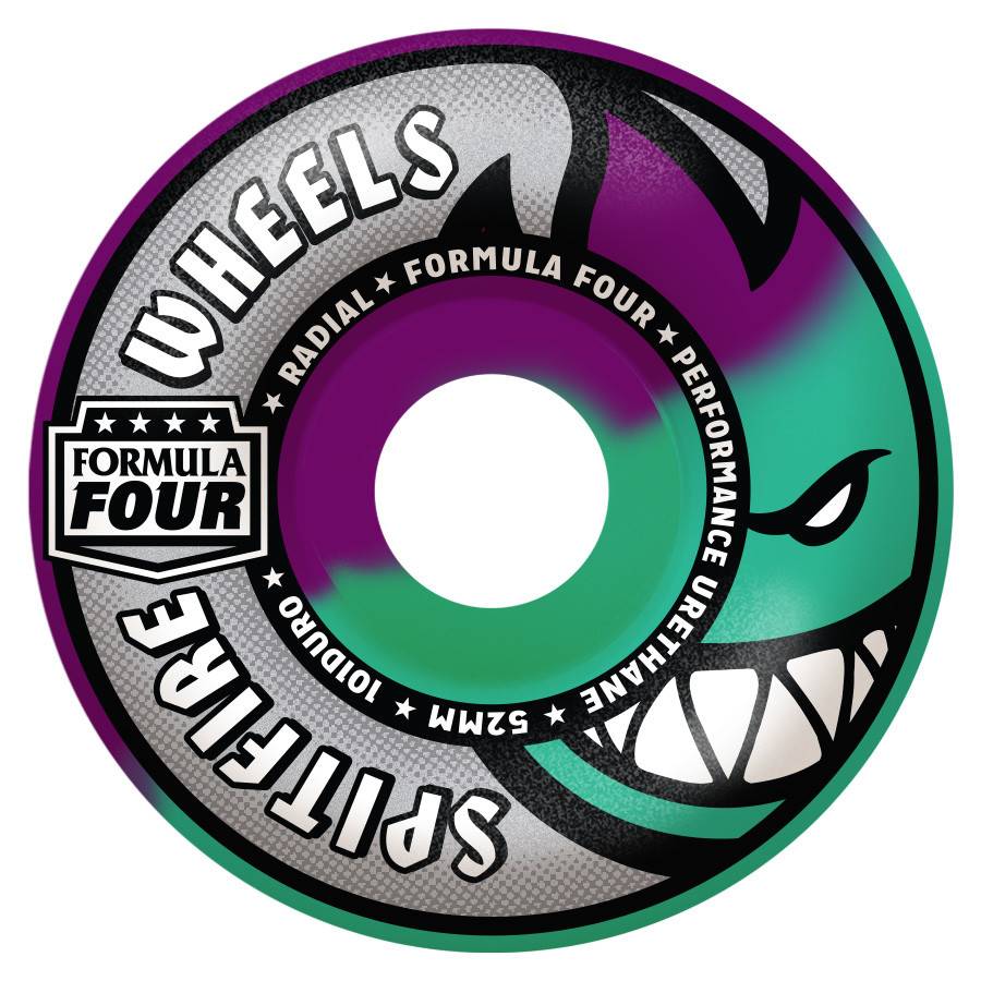 SPITFIRE FORMULA FOUR RADIALS 101D PURP/MINT