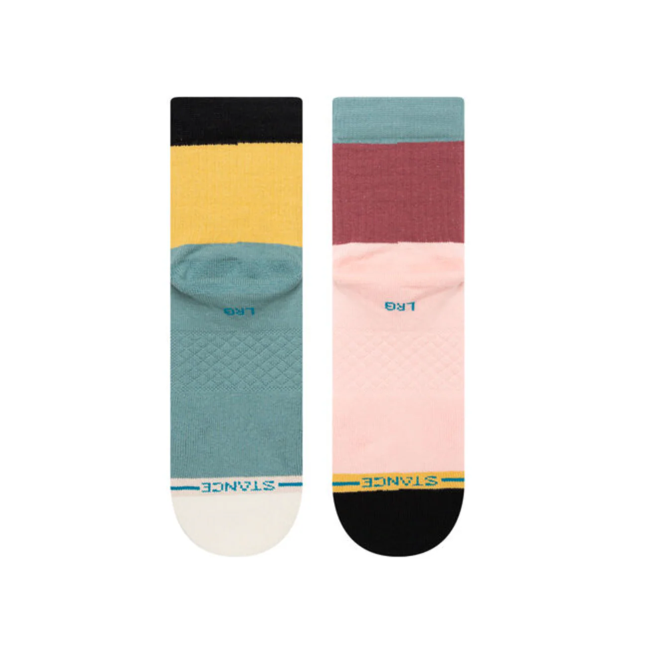 STANCE SOCKS BLOCKED QUARTER MULTI MEDIUM - Image 2