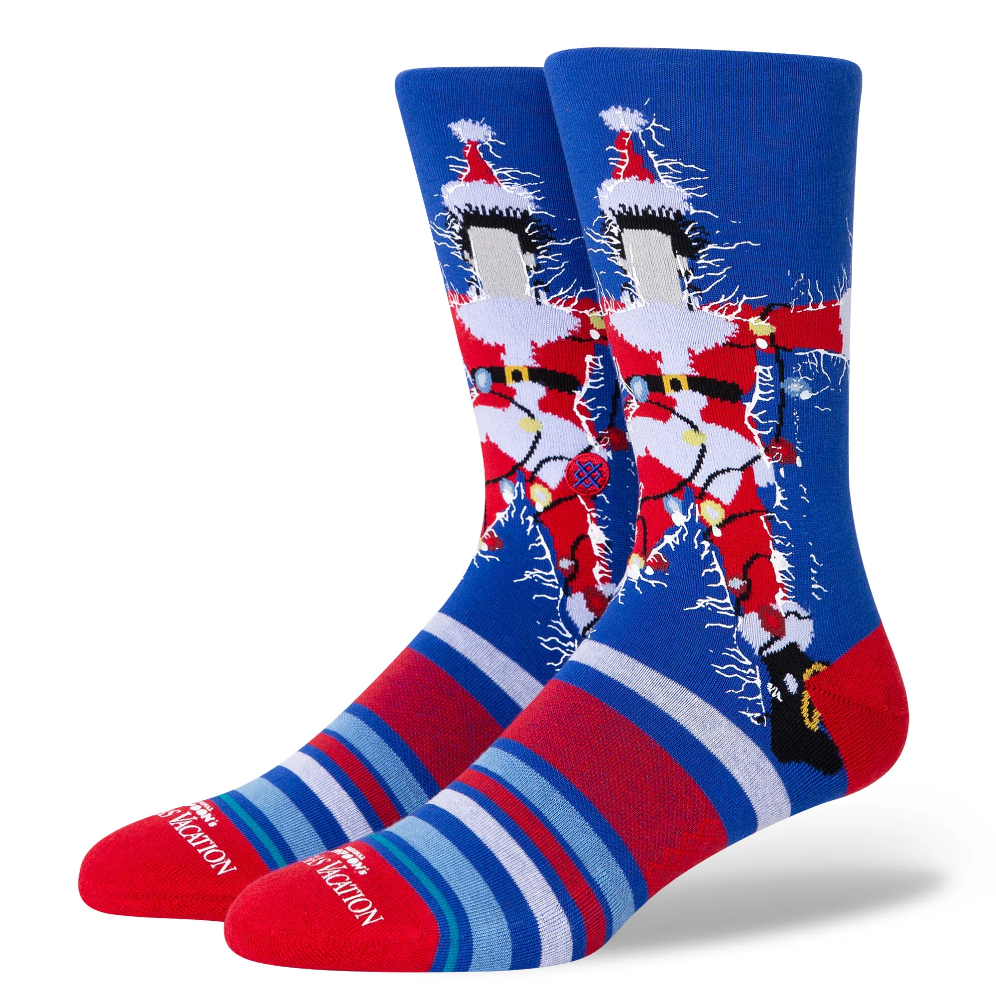 STANCE SOCKS CHRISTMAS VACATION BLUE LARGE