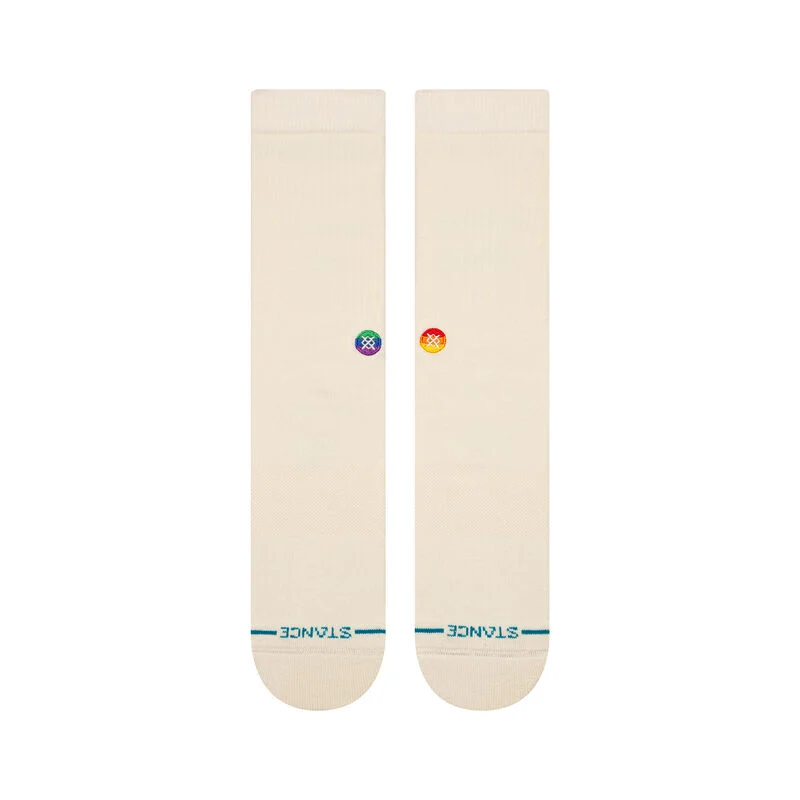 STANCE SOCKS COTTON CREW ENCIRCLE WHITE LARGE - Image 2