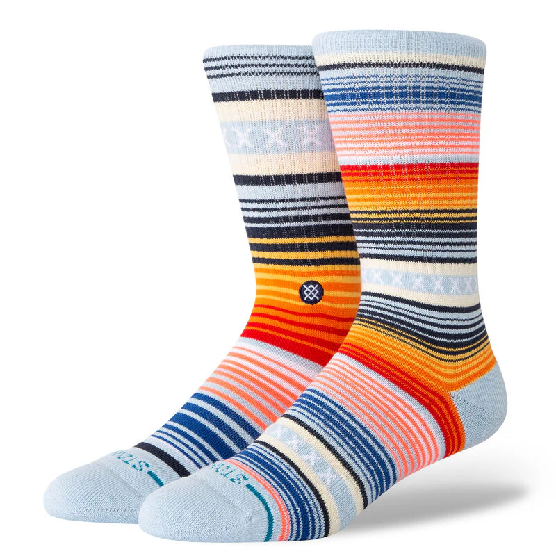 STANCE SOCKS CURREN ST ICE BLUE LARGE