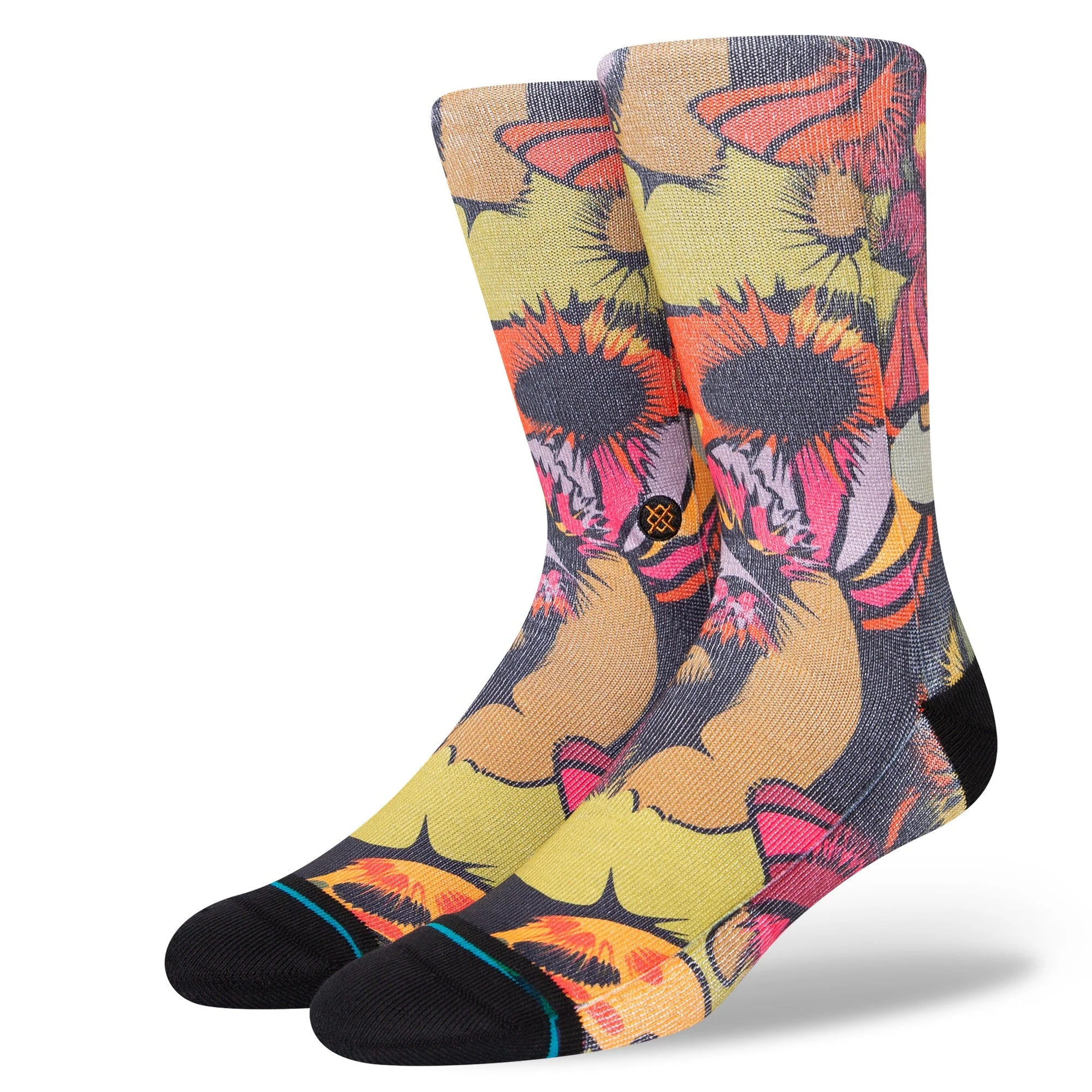 STANCE SOCKS GOOEY BLACK LARGE