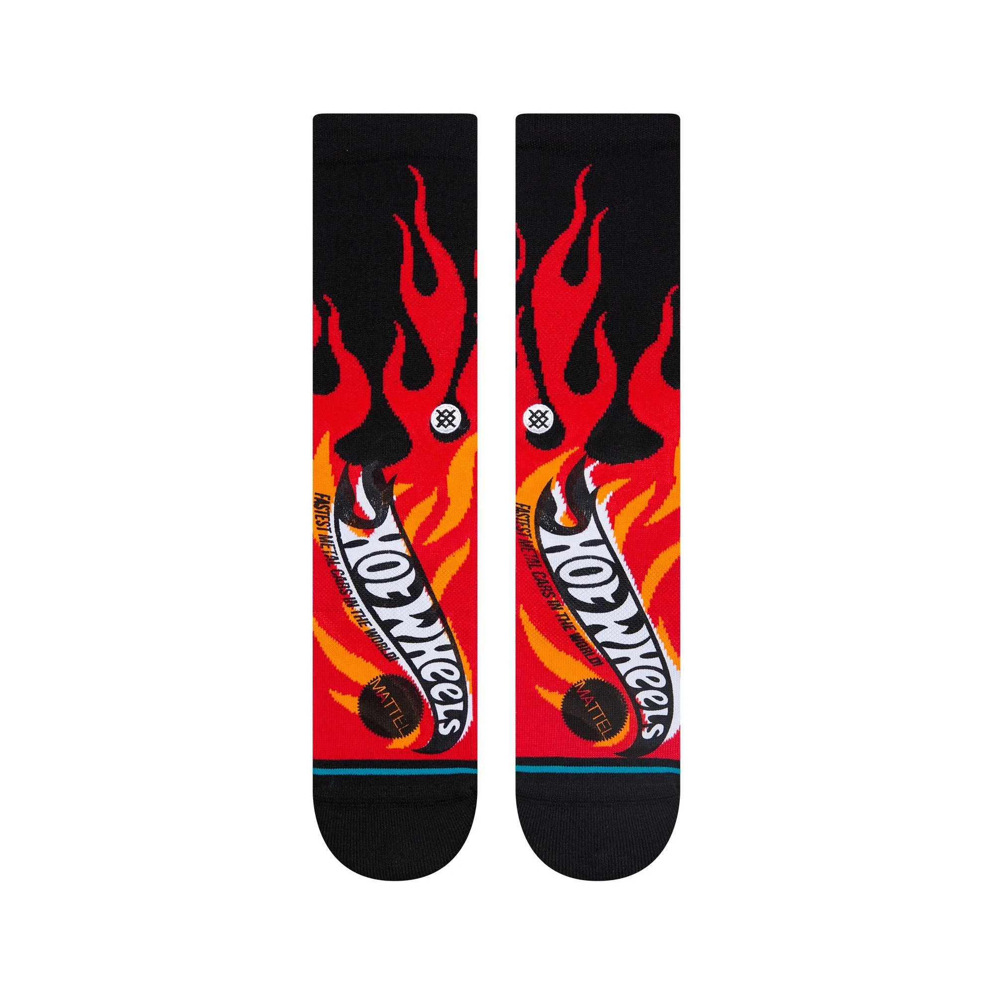 STANCE SOCKS HOT LICKS BLACK LARGE - Image 2