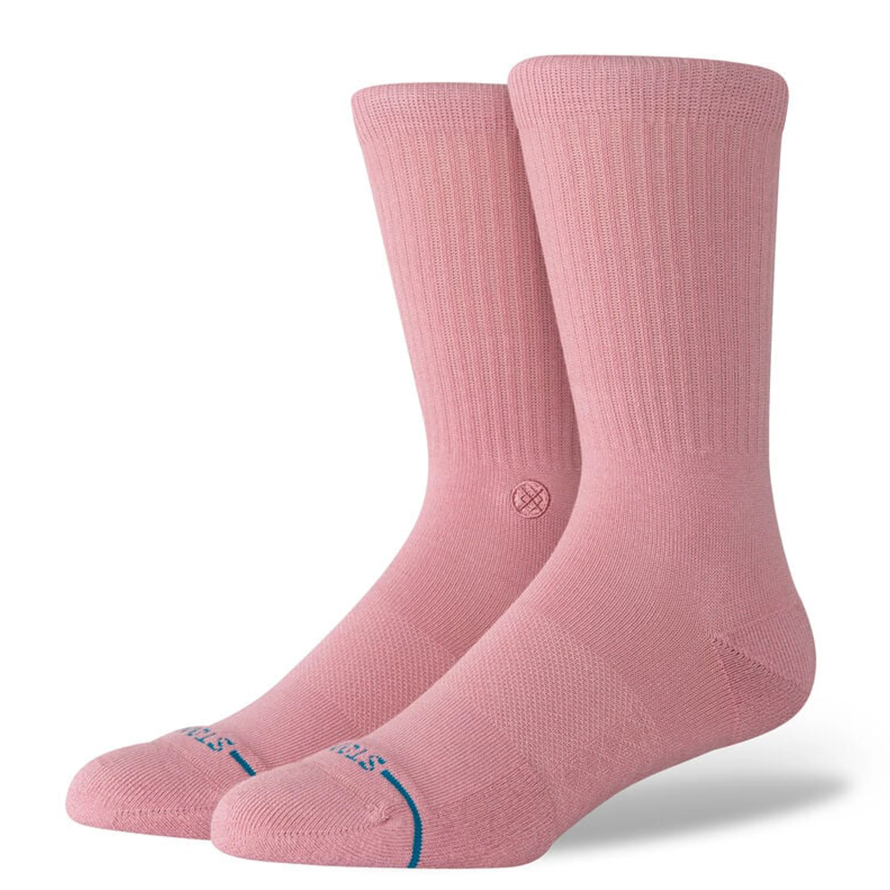 STANCE SOCKS ICON DUSTY ROSE LARGE