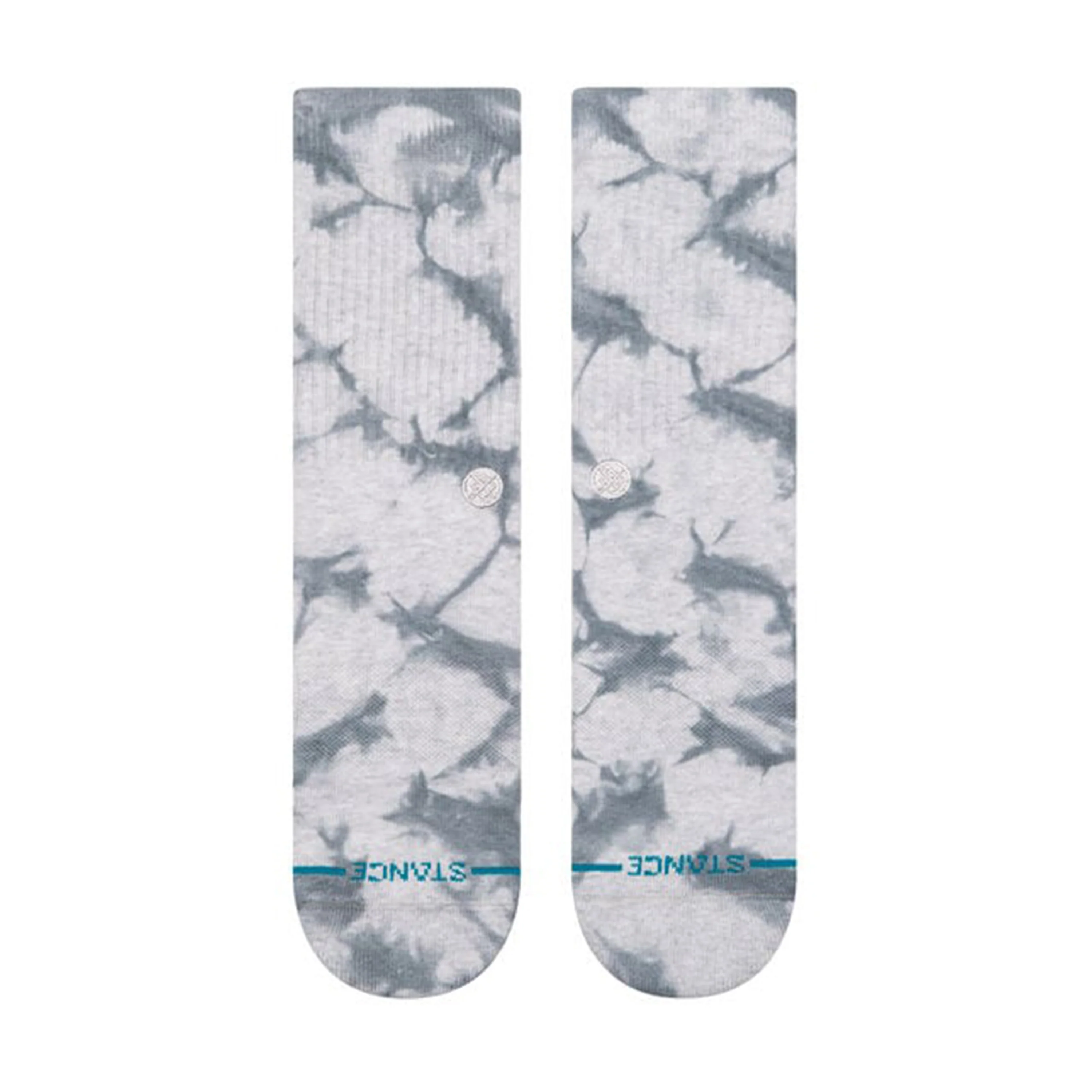 STANCE SOCKS ICON DYE CREW GREY LARGE - Image 2