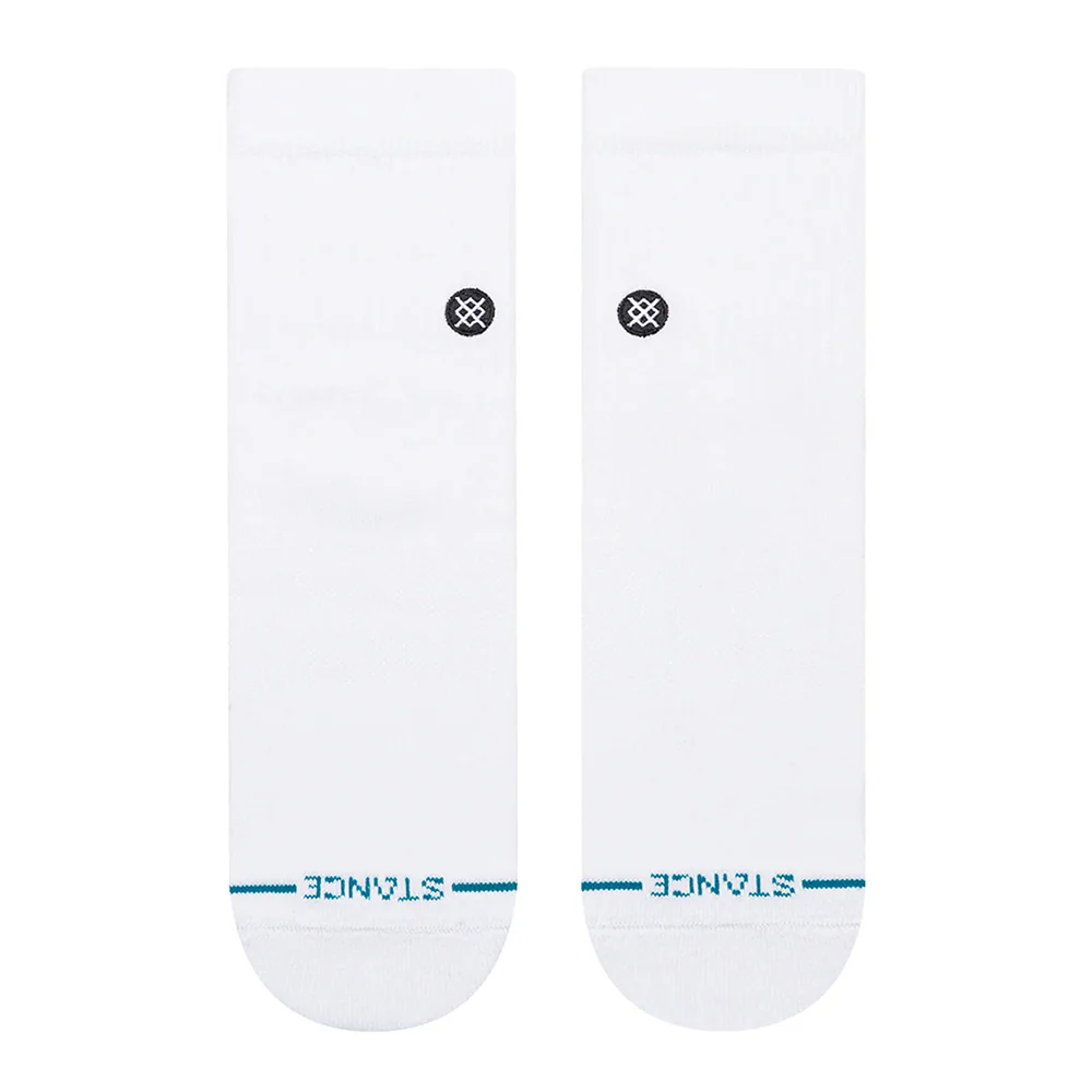 STANCE SOCKS ICON QUARTER WHITE LARGE - Image 2