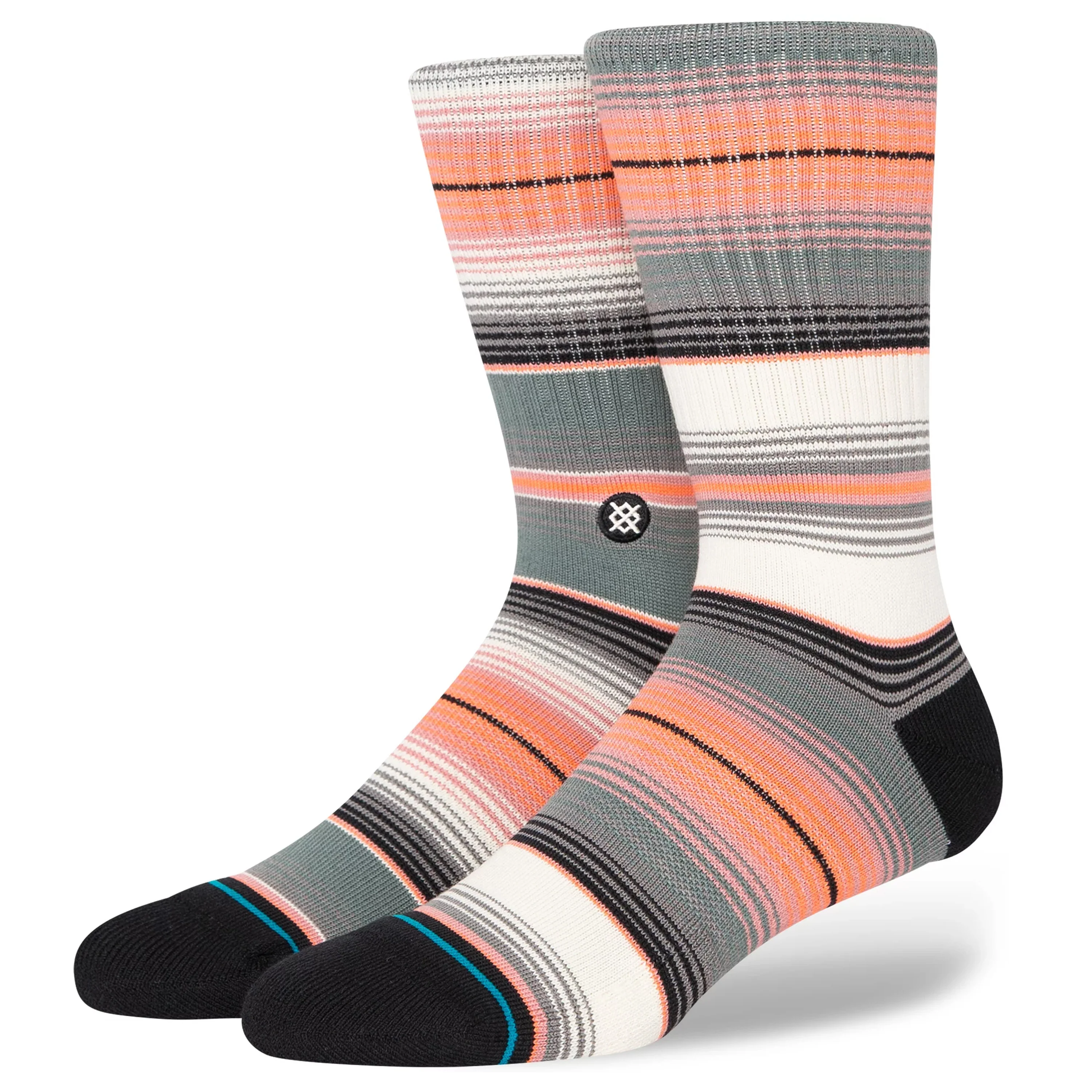 STANCE SOCKS LANAK PASS CREW TEAL LARGE
