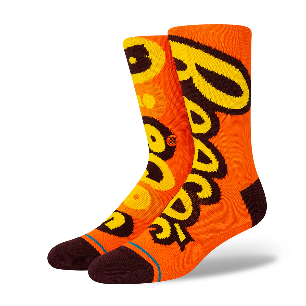 STANCE SOCKS LOOKIN LIKE A SNACK ORANGE LARGE