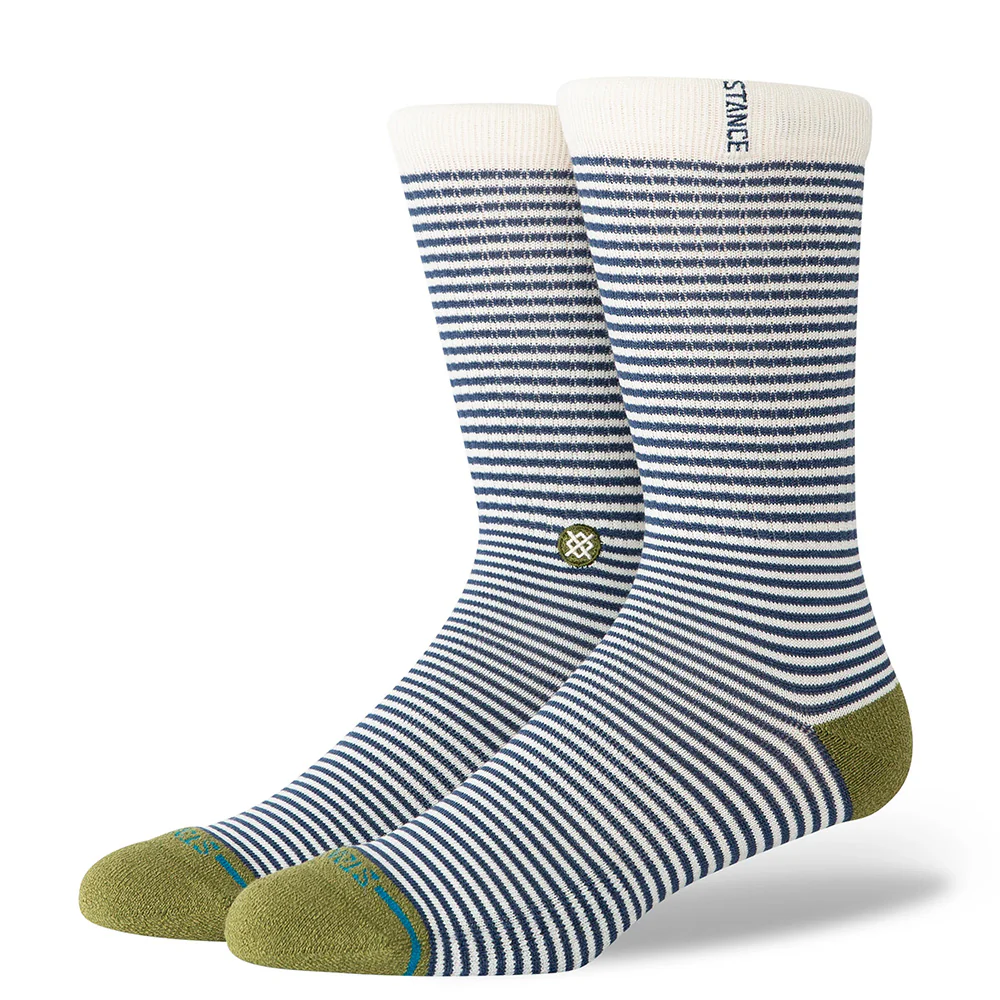 STANCE SOCKS MINI BAR CREW OLIVE MEDIUM