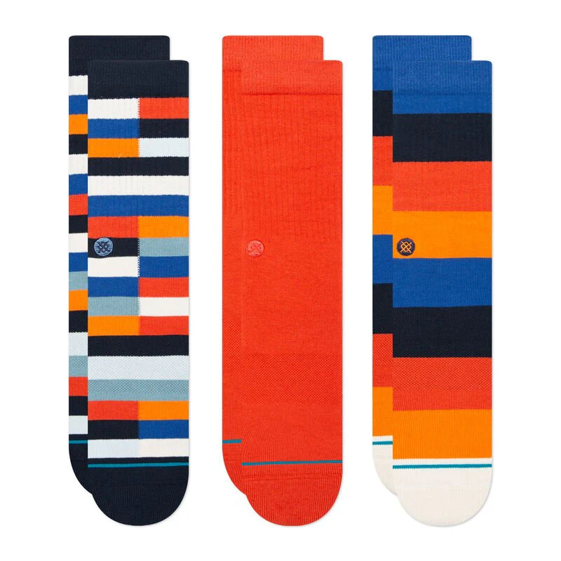 STANCE SOCKS MULLEN 3 PACK MULTI LARGE