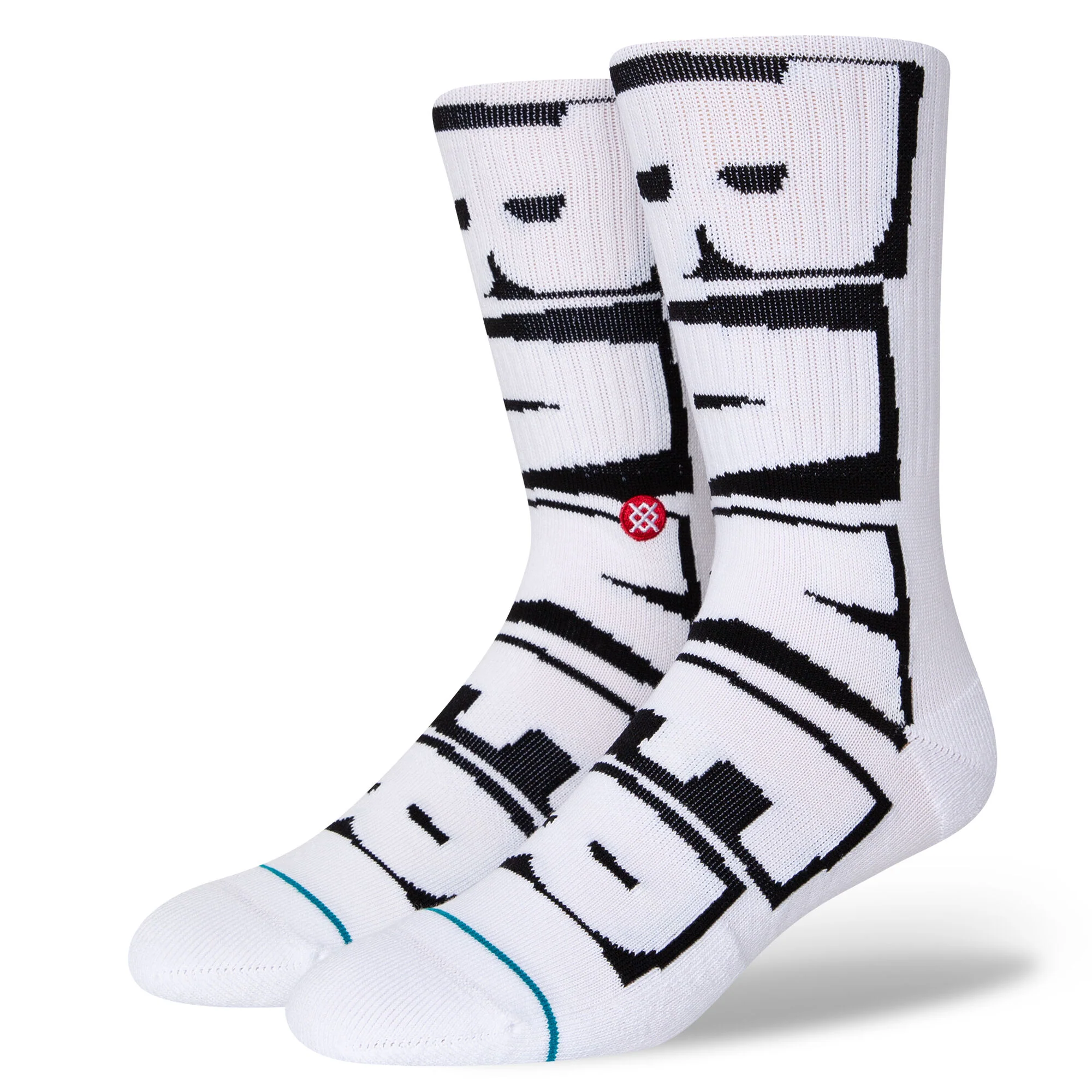 STANCE SOCKS X BAKER WHITE LARGE