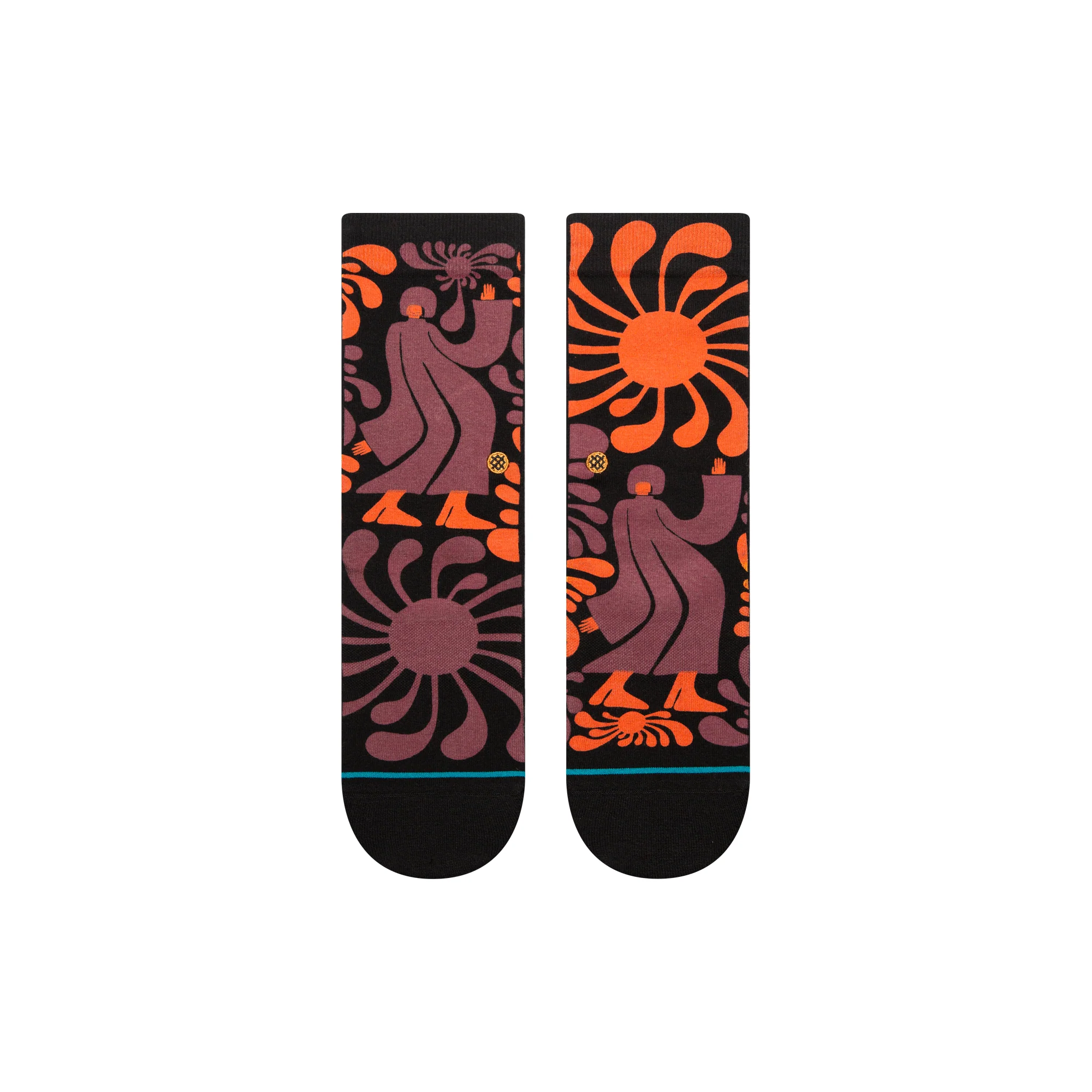 STANCE SOCKS X LAURYN ALVAREZ BLACK MEDIUM - Image 2