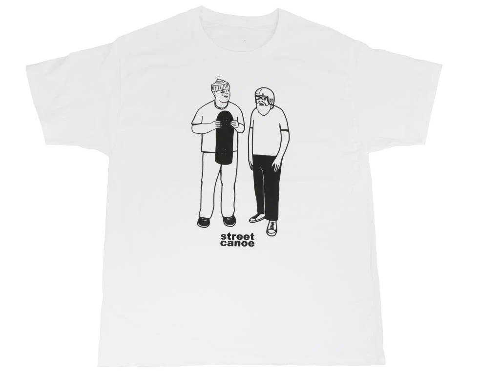 STREET CANOE DUDES T-SHIRT WHITE