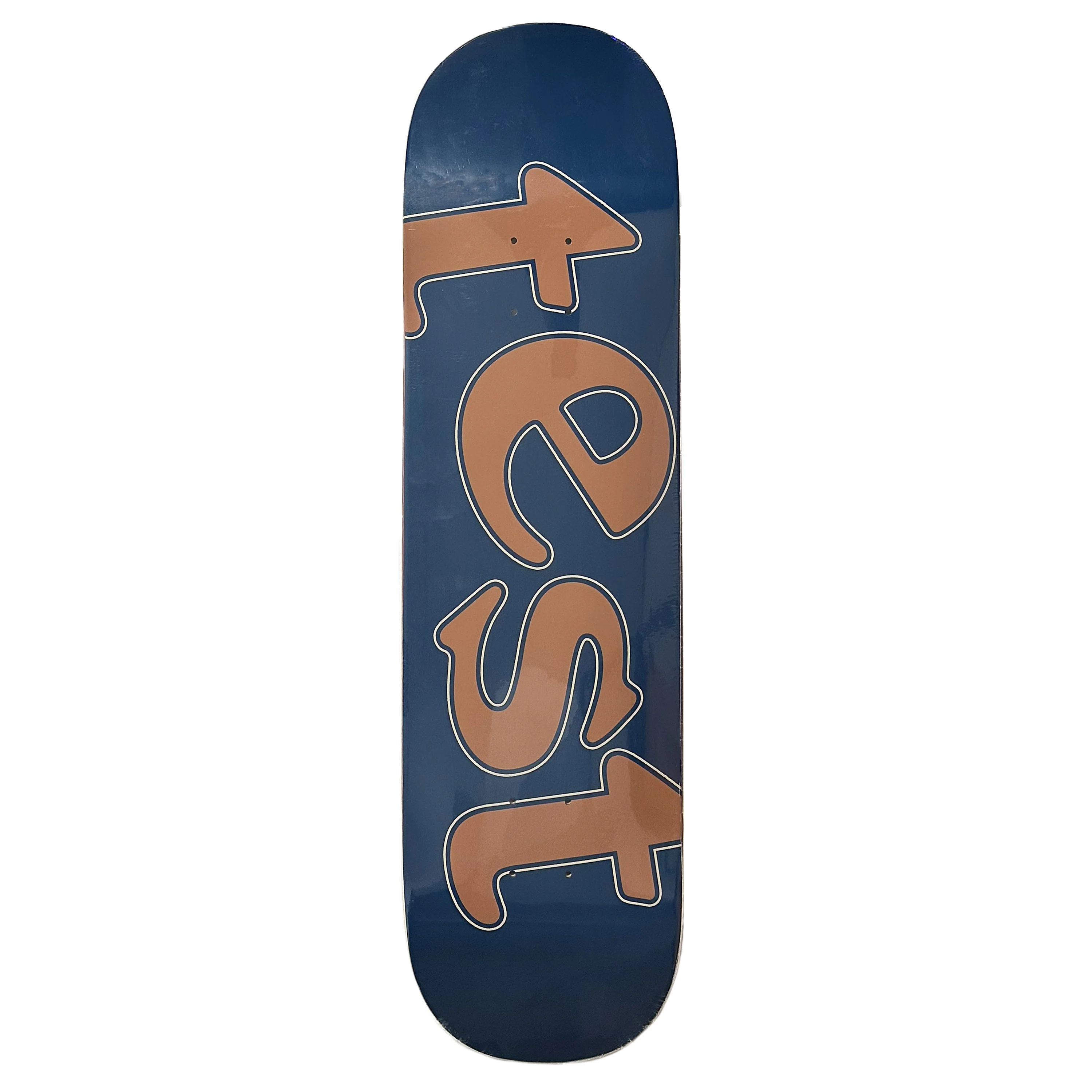 TEST LOGO DECK NAVY / BROWN