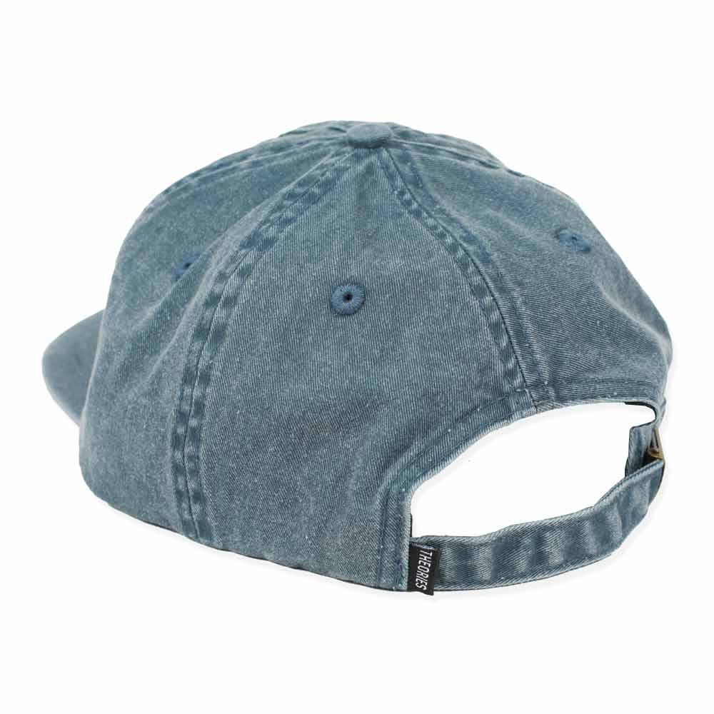 THEORIES SCRIBBLE DENIM STRAPBACK HAT - Image 3