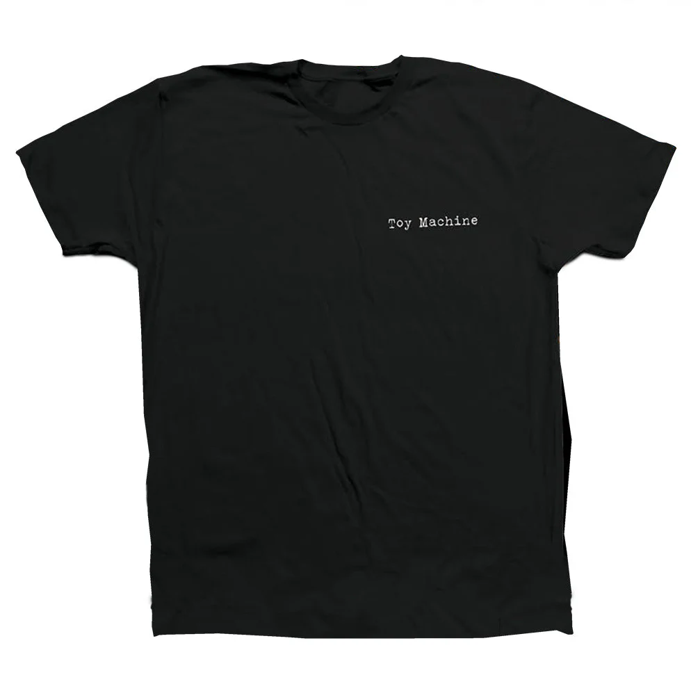 TOY MACHINE ED TEMPLETON CHARRED CROSS TEE BLACK - Image 2