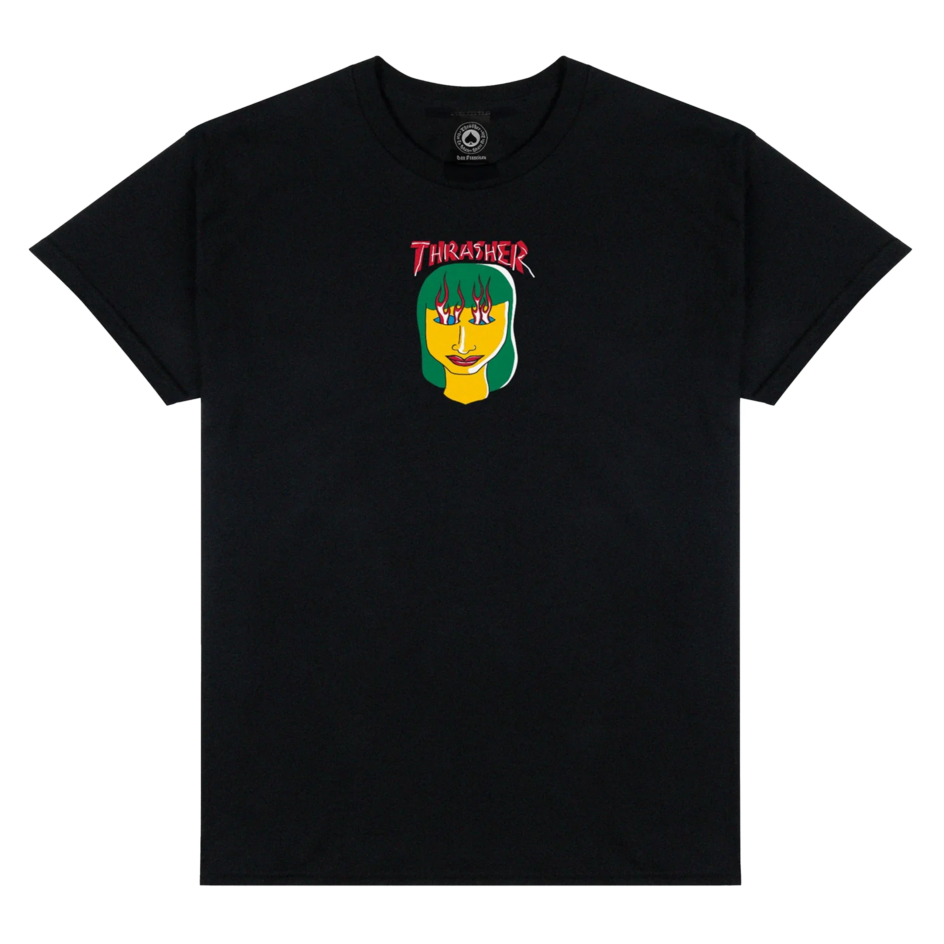 THRASHER TALK SHIT BY GONZ TEE BLACK