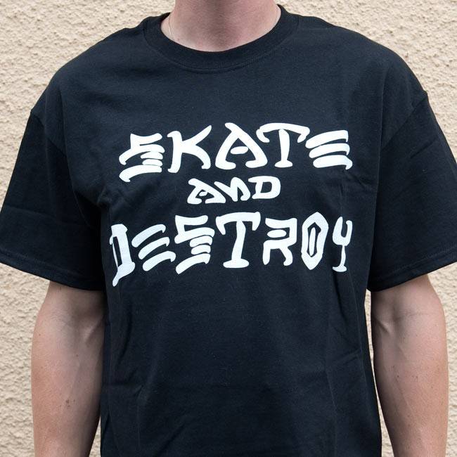 THRASHER MAGAZINE SKATE & DESTROY