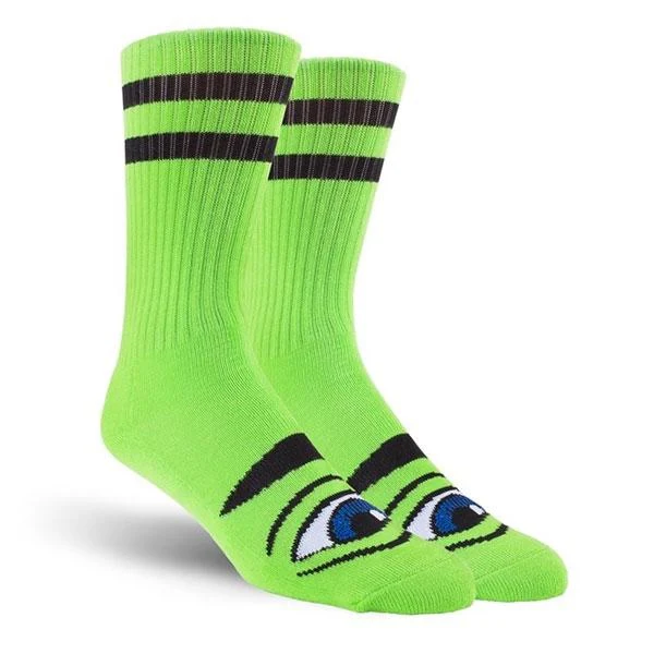 TOY MACHINE SECT EYE SOCK GREEN