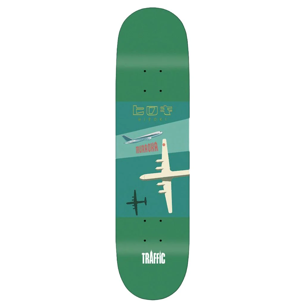 Traffic Skateboards Vintage Hiroki Deck 8.25